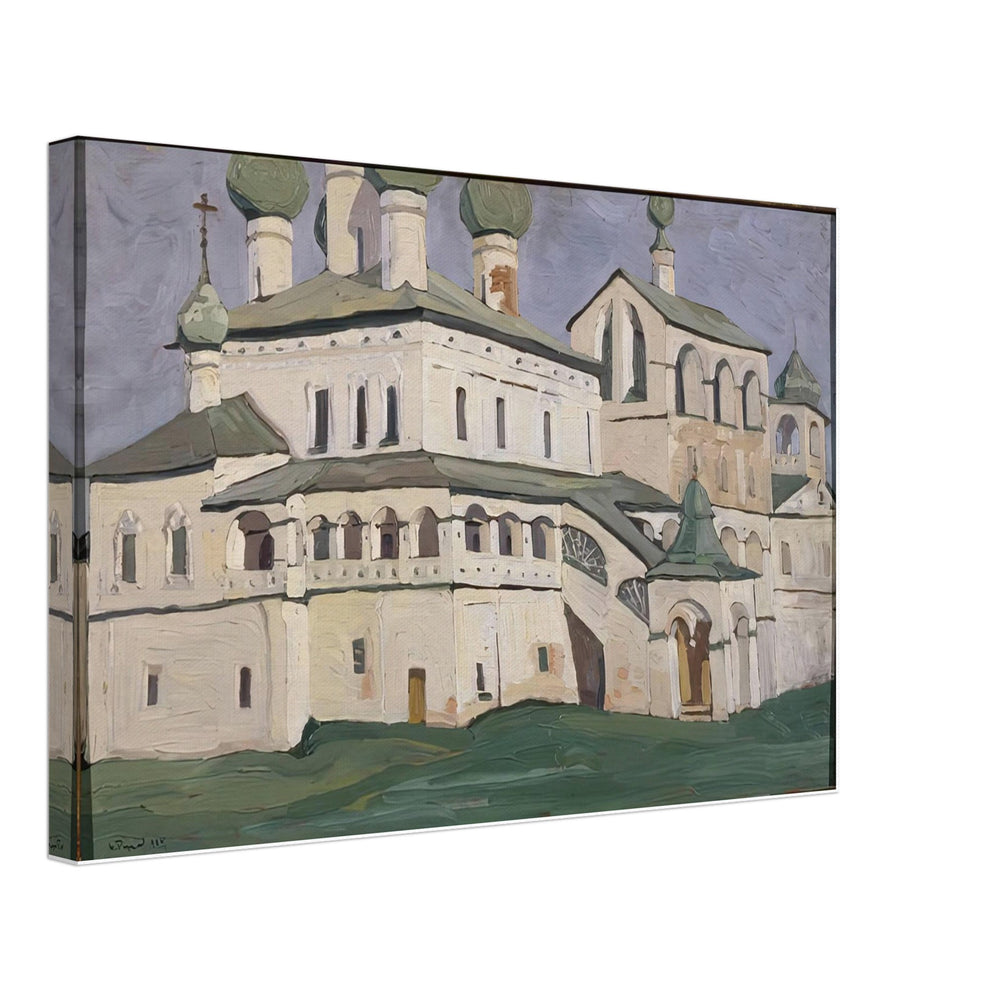 Resurrection Monastery in Uglich by Nicholas Roerich, canvas