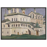 Resurrection Monastery in Uglich by Nicholas Roerich, framed poster, view 3