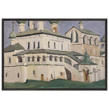Resurrection Monastery in Uglich by Nicholas Roerich, framed poster