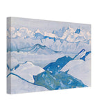 Ridge of Everest by Nicholas Roerich, canvas, view 2