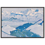 Ridge of Everest by Nicholas Roerich, framed poster, view 3