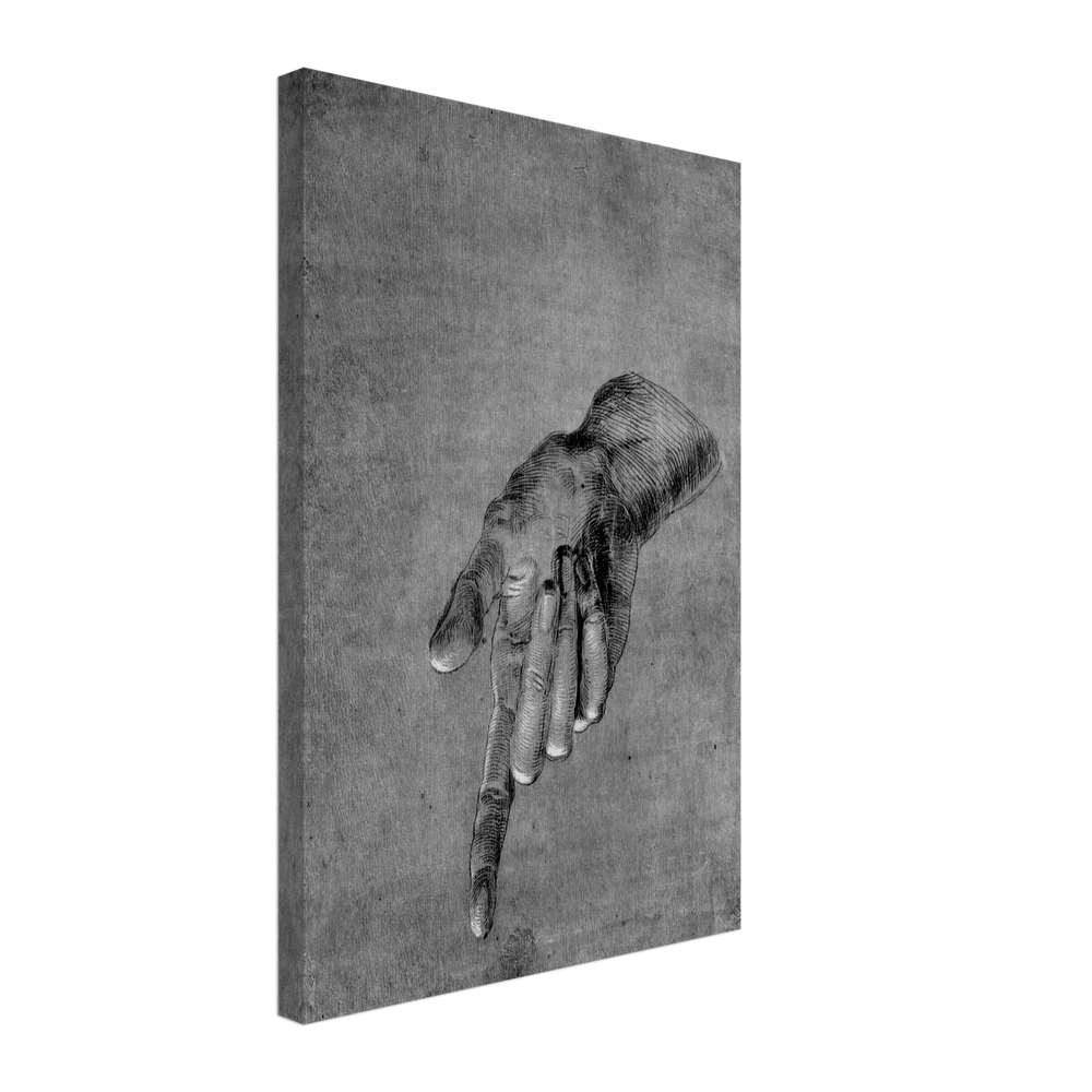 Right Hand of an Apostle by Albrecht Durer, canvas
