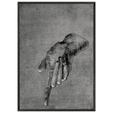 Right Hand of an Apostle by Albrecht Durer, framed poster, view 3
