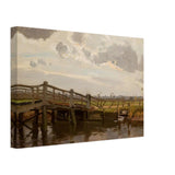 Ringwood Bridge by Algernon Talmage, canvas, view 2