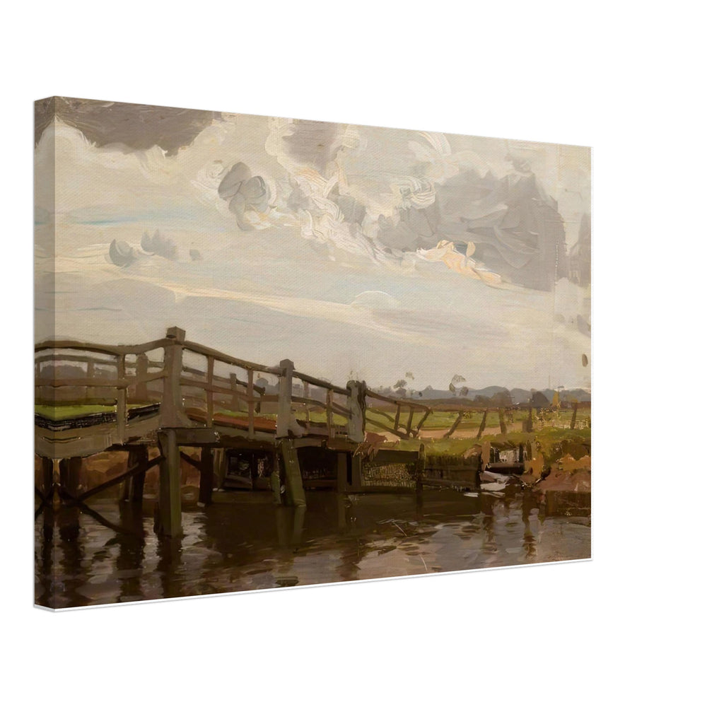 Ringwood Bridge by Algernon Talmage, canvas