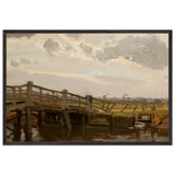 Ringwood Bridge by Algernon Talmage, framed poster
