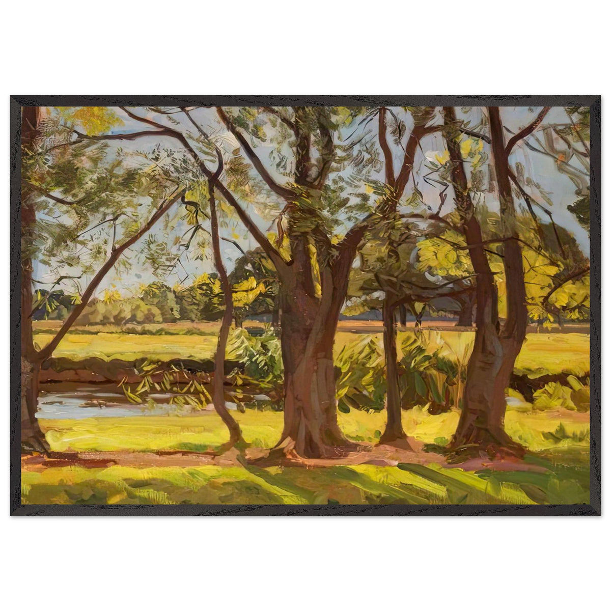 Ringwood Glade by Algernon Talmage, framed poster, view 3