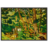 River banks in Choisel by Louis Valtat, framed poster, view 3