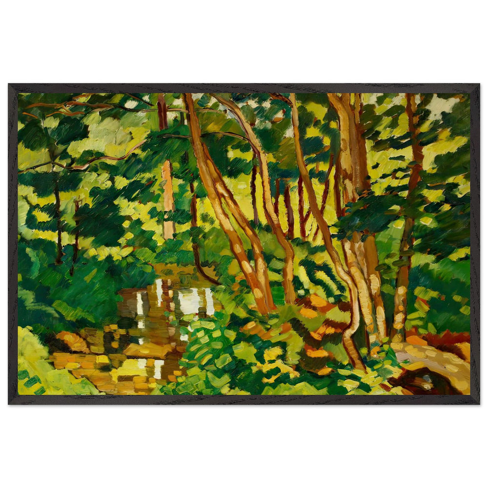 River banks in Choisel by Louis Valtat, framed poster