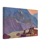 River Chandra by Nicholas Roerich, canvas, view 2