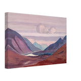 River Chandra by Nicholas Roerich, canvas, view 2