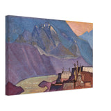River Chandra by Nicholas Roerich, canvas