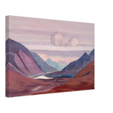 River Chandra by Nicholas Roerich, canvas