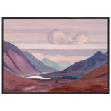 River Chandra by Nicholas Roerich, framed poster, view 3