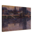 Riverbanks of the Seine by Fujishima Takeji, canvas