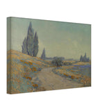 Road Through a Field of Wildflowers by Granville Redmond, canvas, view 2