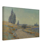 Road Through a Field of Wildflowers by Granville Redmond, canvas