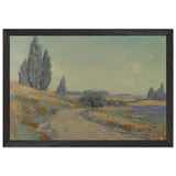 Road Through a Field of Wildflowers by Granville Redmond, framed poster, view 2