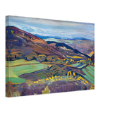 Rocks & cliffs by Nicholas Roerich, canvas