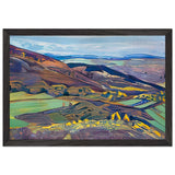 Rocks & cliffs by Nicholas Roerich, framed poster, view 2