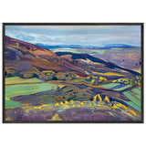 Rocks & cliffs by Nicholas Roerich, framed poster, view 3