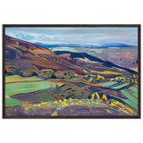Rocks & cliffs by Nicholas Roerich, framed poster