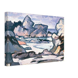 Rocks at Iona by Samuel Peploe, canvas, view 2
