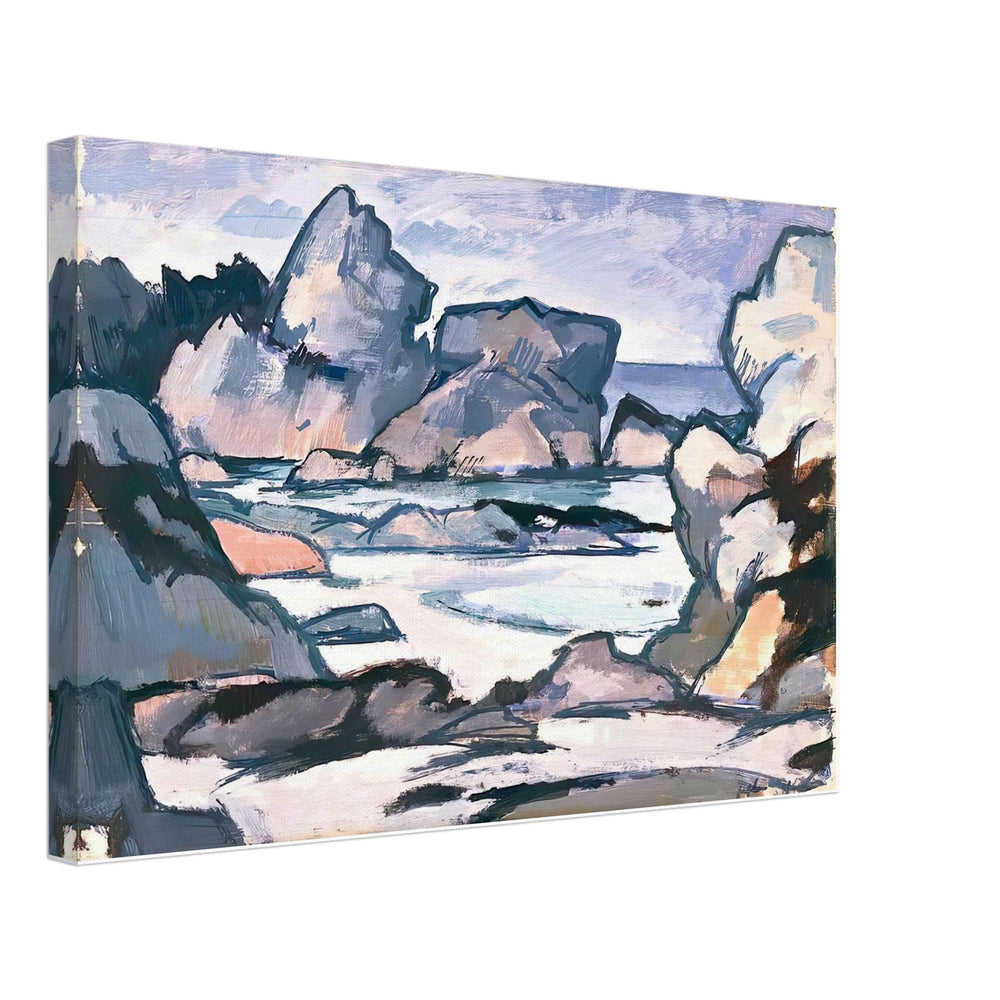 Rocks at Iona by Samuel Peploe, canvas