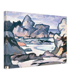 Rocks at Iona by Samuel Peploe, canvas