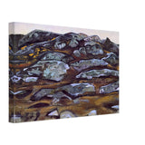 Rocks (Karelia) by Nicholas Roerich, canvas, view 2