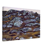 Rocks (Karelia) by Nicholas Roerich, canvas