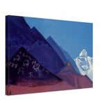 Rocks of Ladakh by Nicholas Roerich, canvas