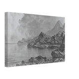 Rocky Seashore by Konstantin Bogaevsky, canvas, view 2