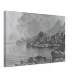 Rocky Seashore by Konstantin Bogaevsky, canvas