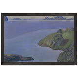 Rocky Seashore by Nicholas Roerich, framed poster, view 2