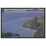 Rocky Seashore by Nicholas Roerich, framed poster