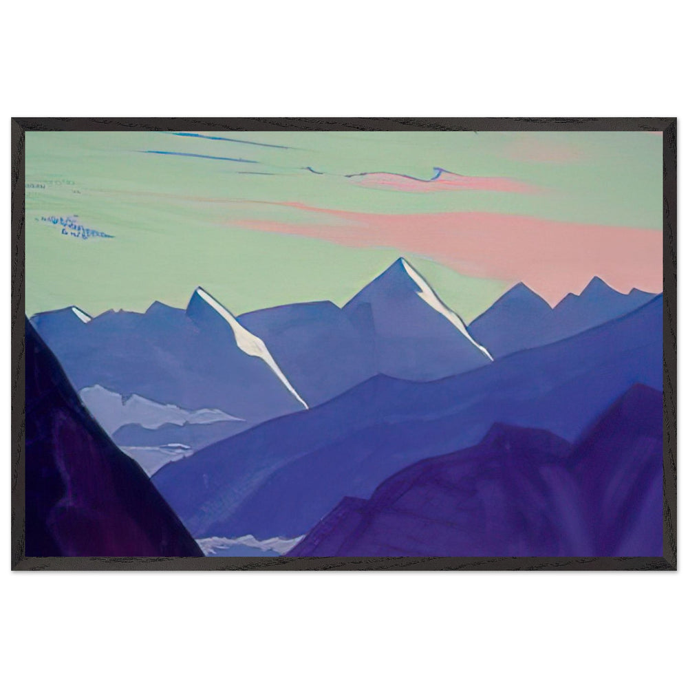 Rohtang Pass by Nicholas Roerich, framed poster