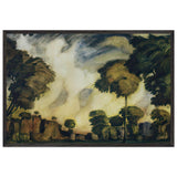 Romantic Landscape by Konstantin Bogaevsky, framed poster