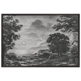 Romantic Landscape by Konstantin Bogaevsky, framed poster