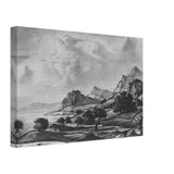 Romantic landscape. On the seashore by Konstantin Bogaevsky, canvas, view 2