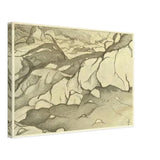 Rond Rocks by Nicholas Roerich, canvas