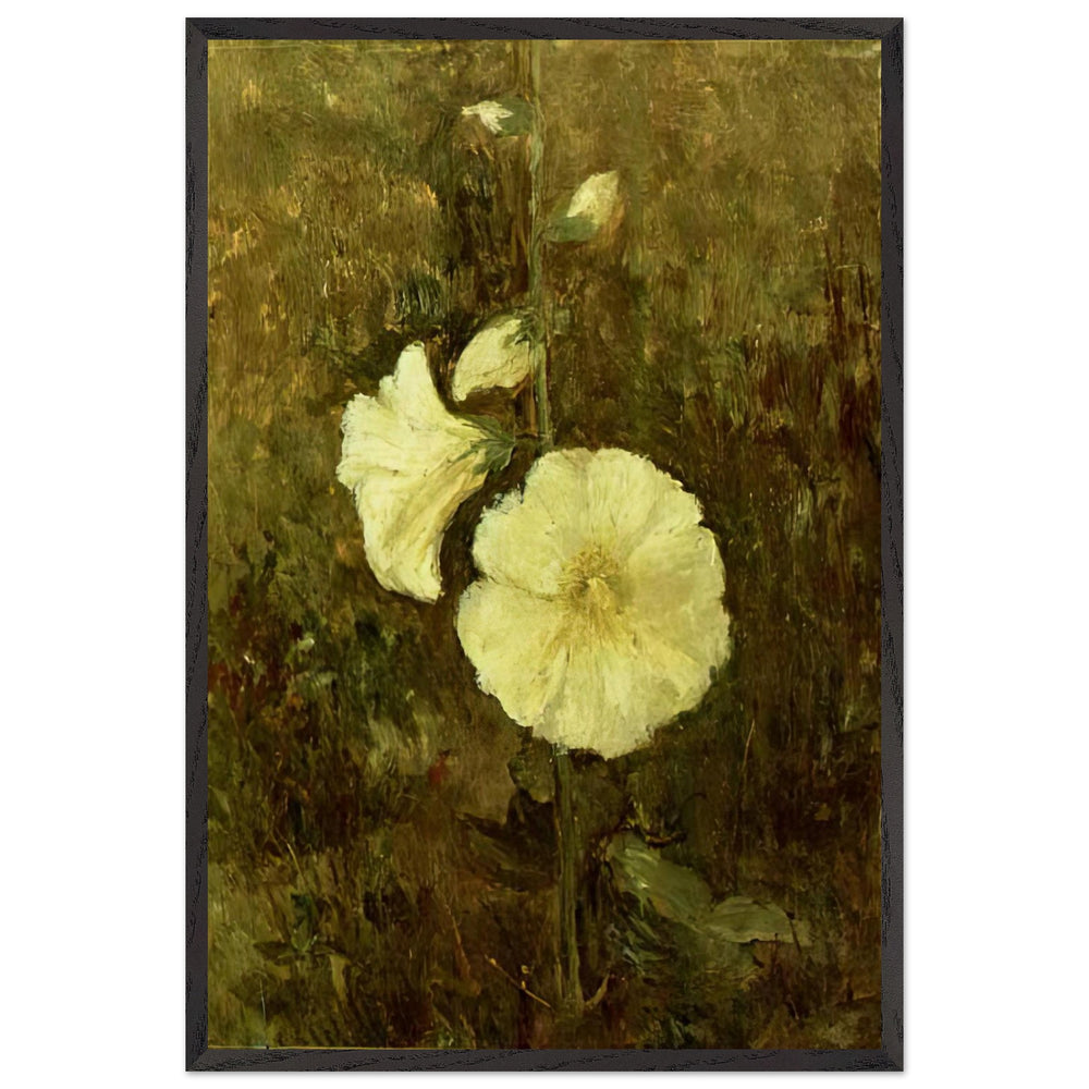 Rose Mallow by Theodor Pallady, framed poster