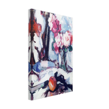 Roses and Fan by Samuel Peploe, canvas, view 2