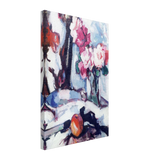 Roses and Fan by Samuel Peploe, canvas