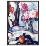 Roses and Fan by Samuel Peploe, framed poster, view 3
