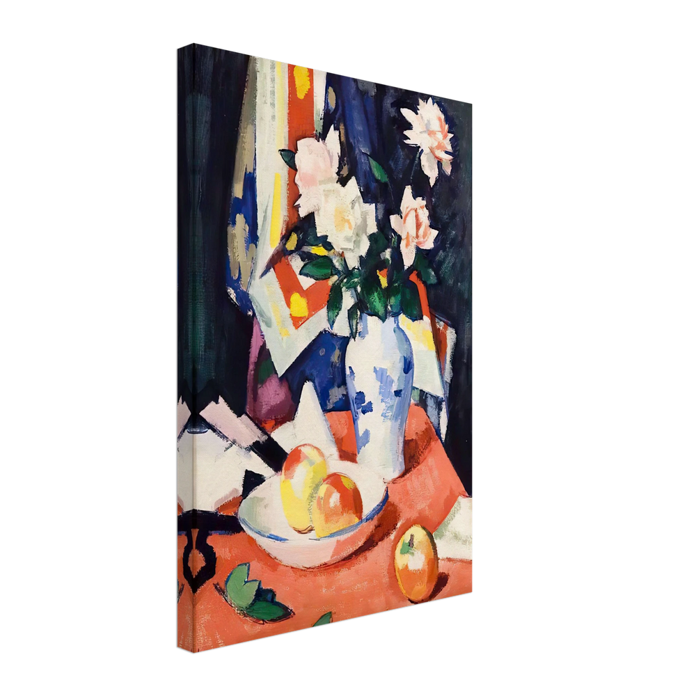 Roses and Still Life by Samuel Peploe, canvas