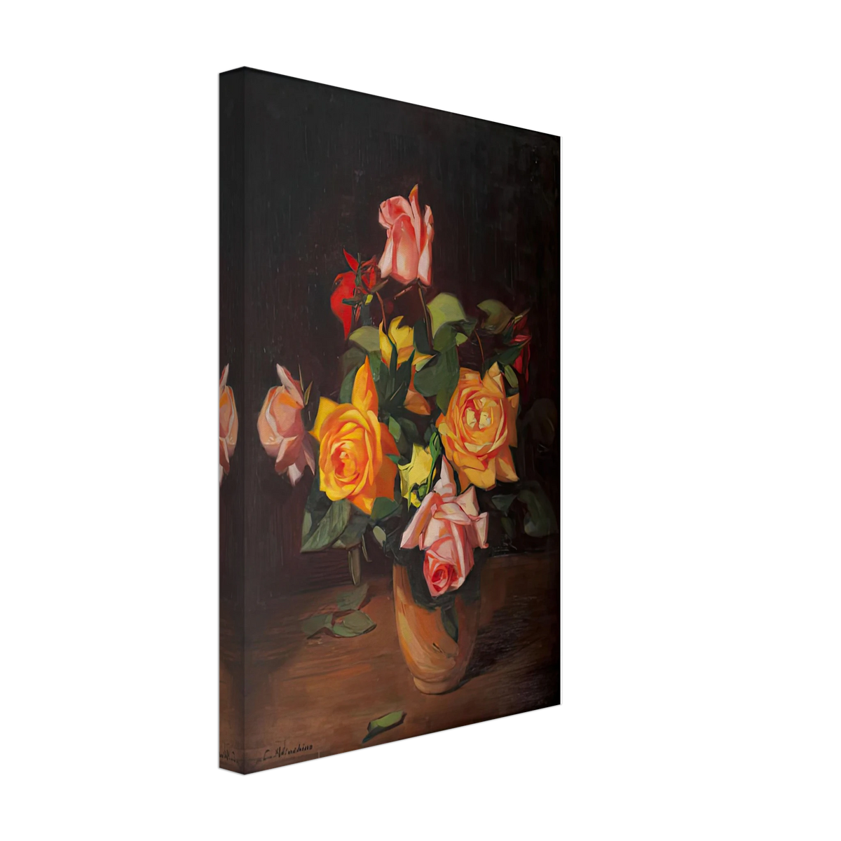 Roses by Constantin Artachino, canvas, view 2