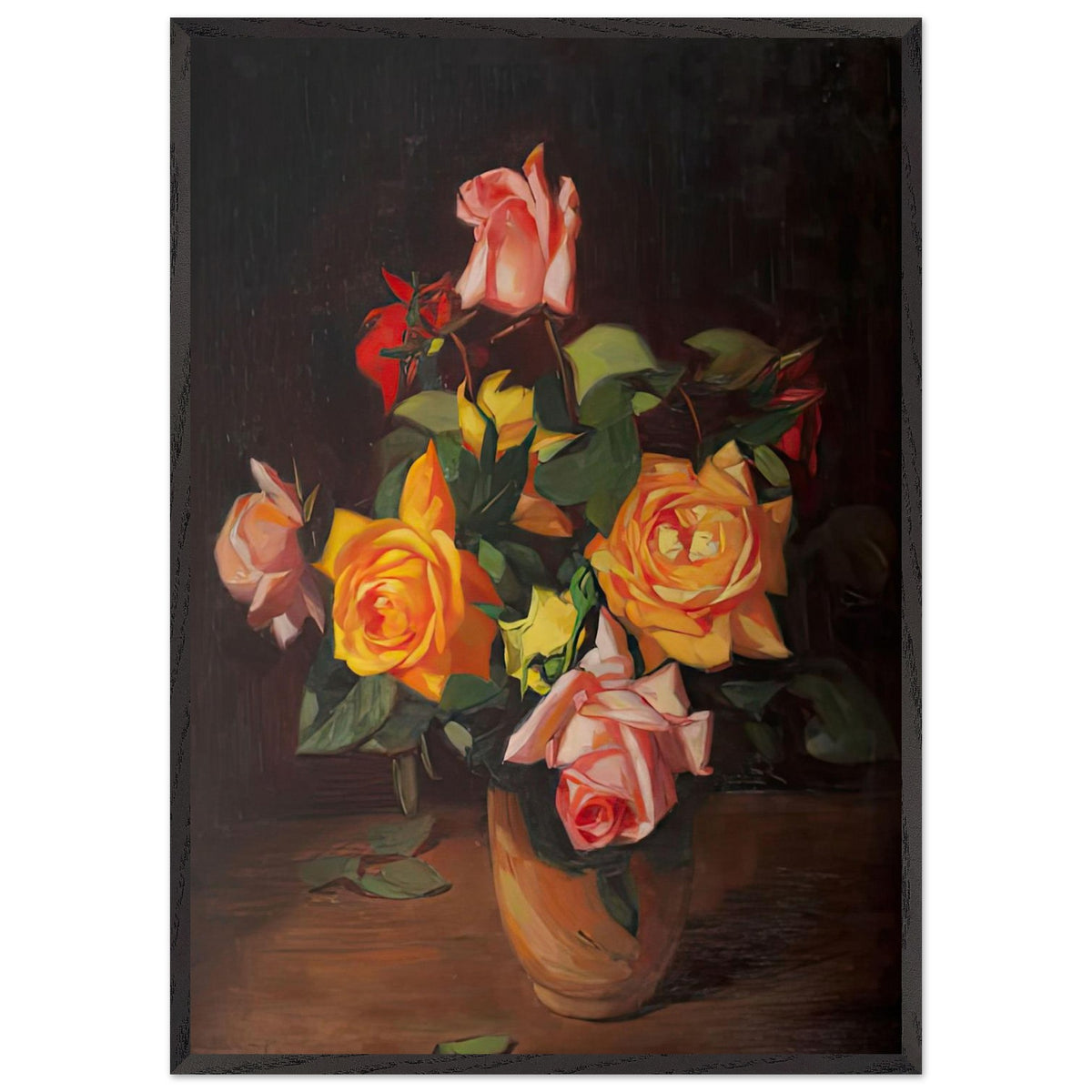 Roses by Constantin Artachino, framed poster, view 3