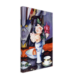 Roses in a Chinese Vase by Samuel Peploe, canvas, view 2