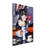 Roses in a Chinese Vase by Samuel Peploe, canvas